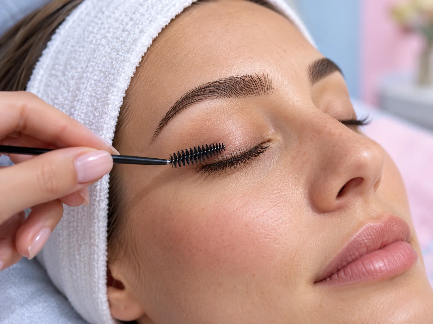 Pflege und Styling von Wimpern und Augenbrauen